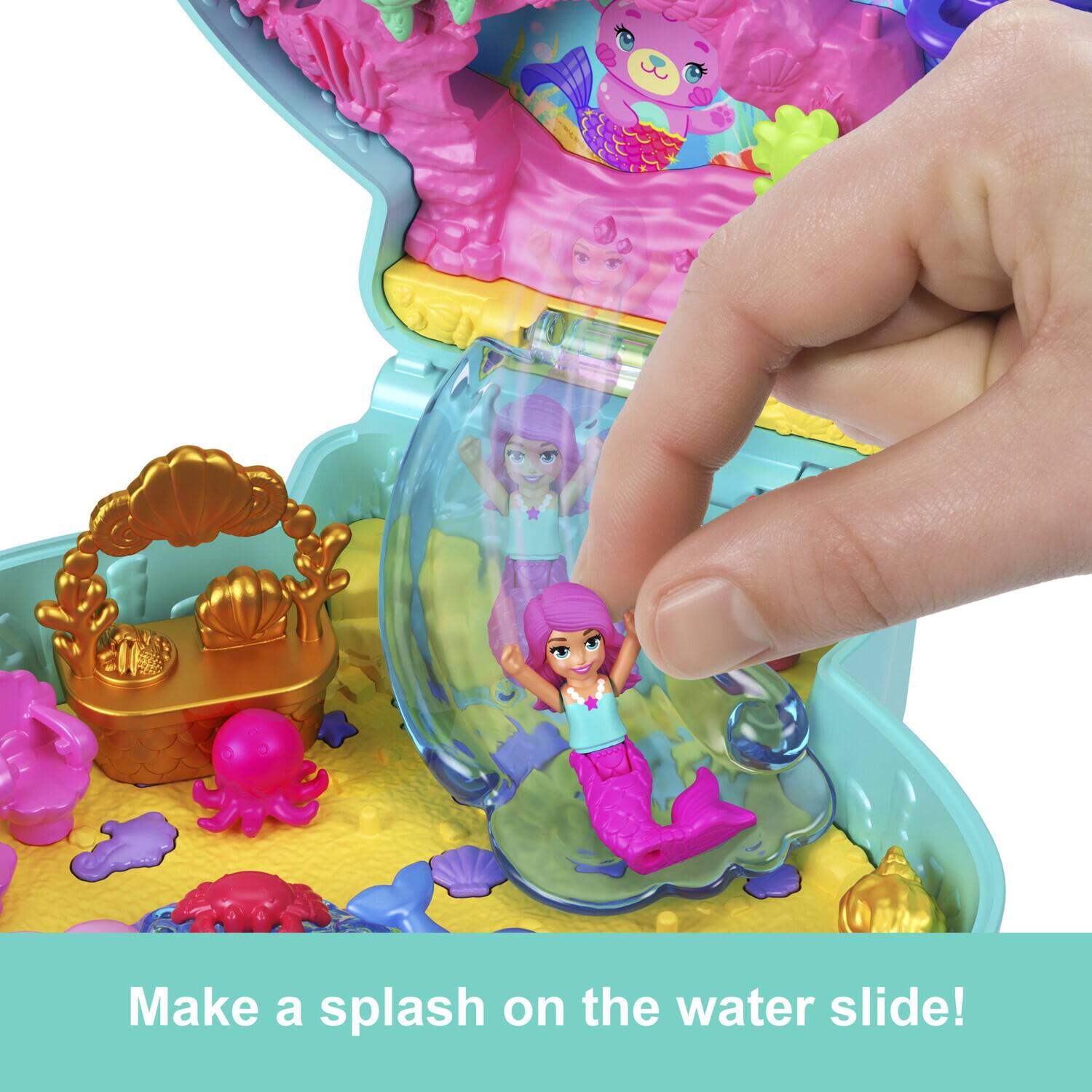 Make a splash on the water slide!