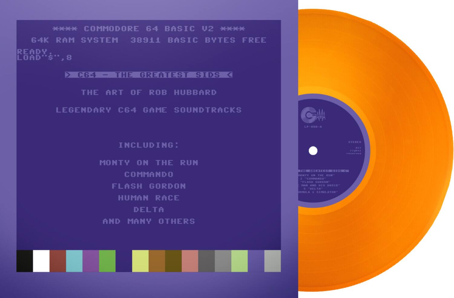 Rob Hubbard - C64 Greatest Sids: The Art Of Rob Hubbard - Limited To 100 Handnumbered Edition - VINYL LP