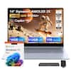 14" Dynamic AMOLED 2X
2880x 1800 WQXGA+
Copilot + PC
Backlit Keyboard
WiFi 7
Snapdragon Elite
FingerPrint Reader
16GB RAM
512GB UFS
1TB Docking
Microsoft Windows 11 Pro