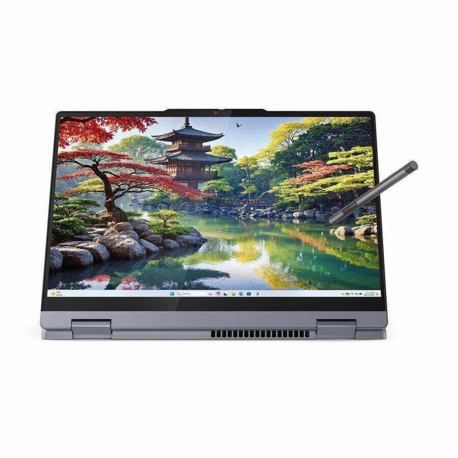 Alt View 2. Lenovo - Lenovo IdeaPad 5 14IAL10 83KR001JUS 14" Touchscreen Convertible 2 in 1 Notebook - WUXGA - 60 Hz - Intel Core Ultra 7 - Gray.