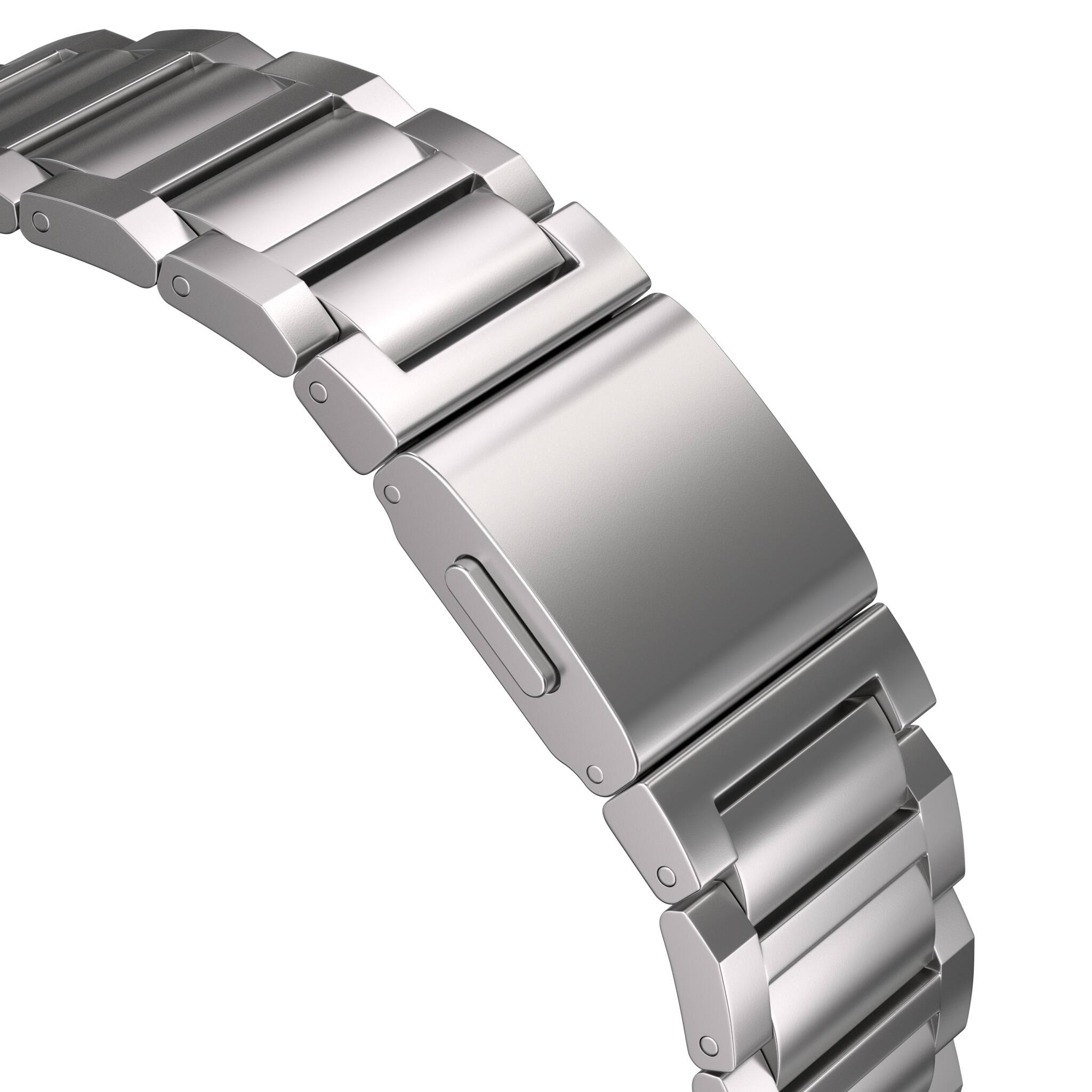Alt View 1. Ultra Supply Co - Titan G4 Titanium Band for Apple Watch Ultra 3/2/1 - Natural Titanium.