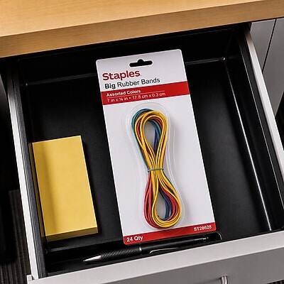 Staples Rubber Bands Big Assorted Colors O em 17.8 cm X in X 1/2 5
24 Qty
ST28628