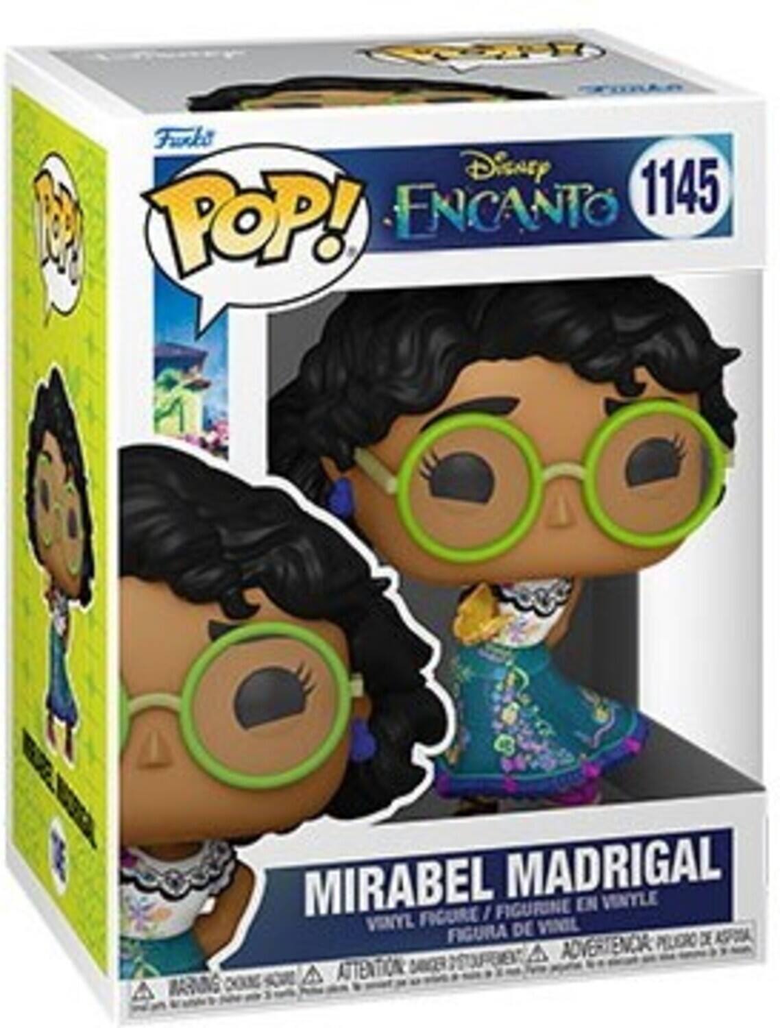 Furki Disney Encanto 1145 POP! A MARNING MIRABEL MADRIGAL FIGURINE EN VINYLE FICURE  VINYL DE VINIL FIGURA PELERO D AFA AOVERTENCA ATTENTION MUFE A