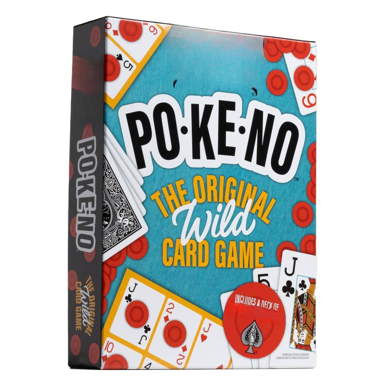 POKE-NO  
THE ORIGINAL Wild CARD GAME  
INCLUDES A DECK OF 52 CARDS