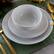 Alt View 6. Elama - Elama Luna 18 Piece Porcelain Dinnerware Set in White - White.