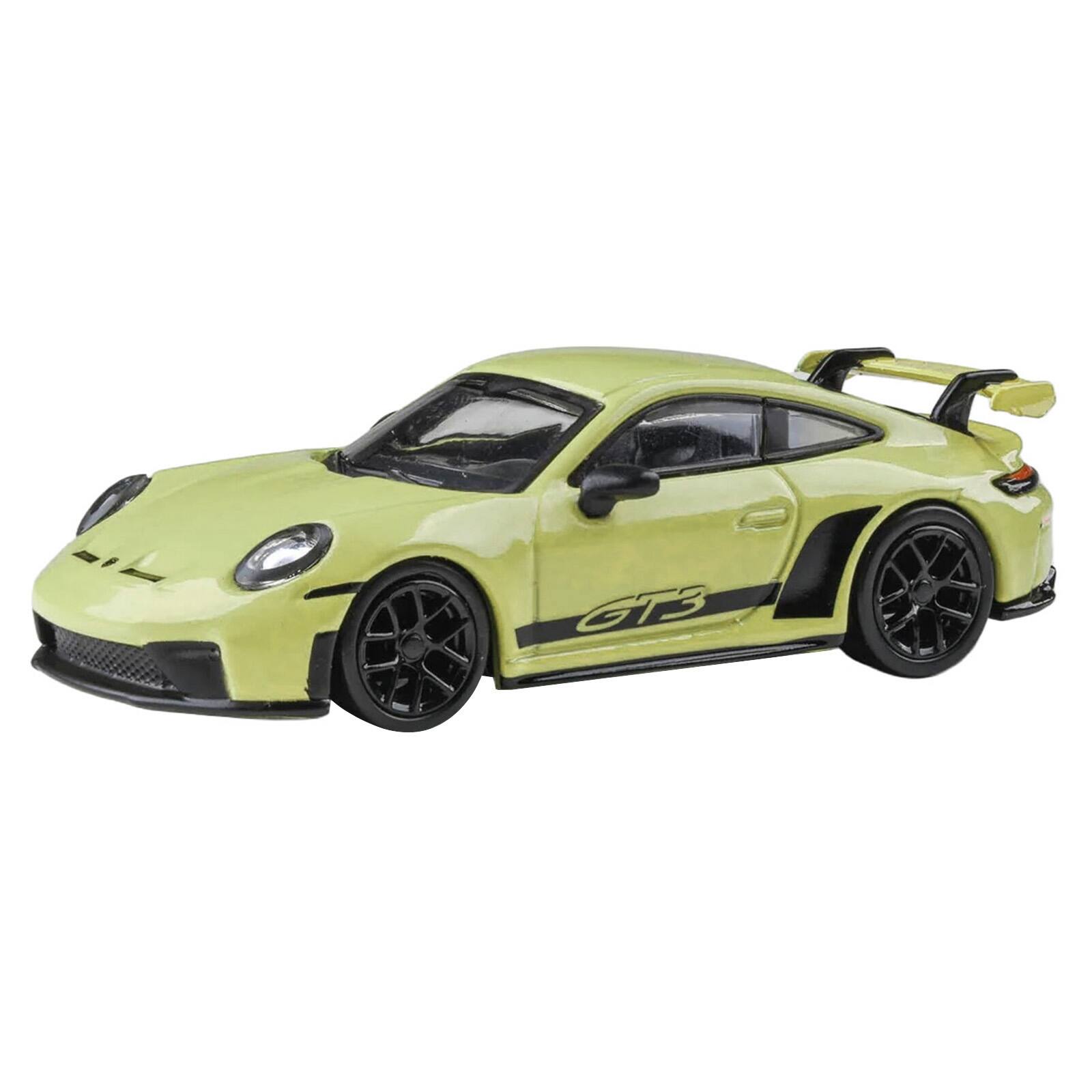 Alt View 4. Paragon - 2025 Porsche 911 GT3 (992.2) Cartagena Yellow with Black Stripes 1/64 Diecast Model Car by Paragon Models.
