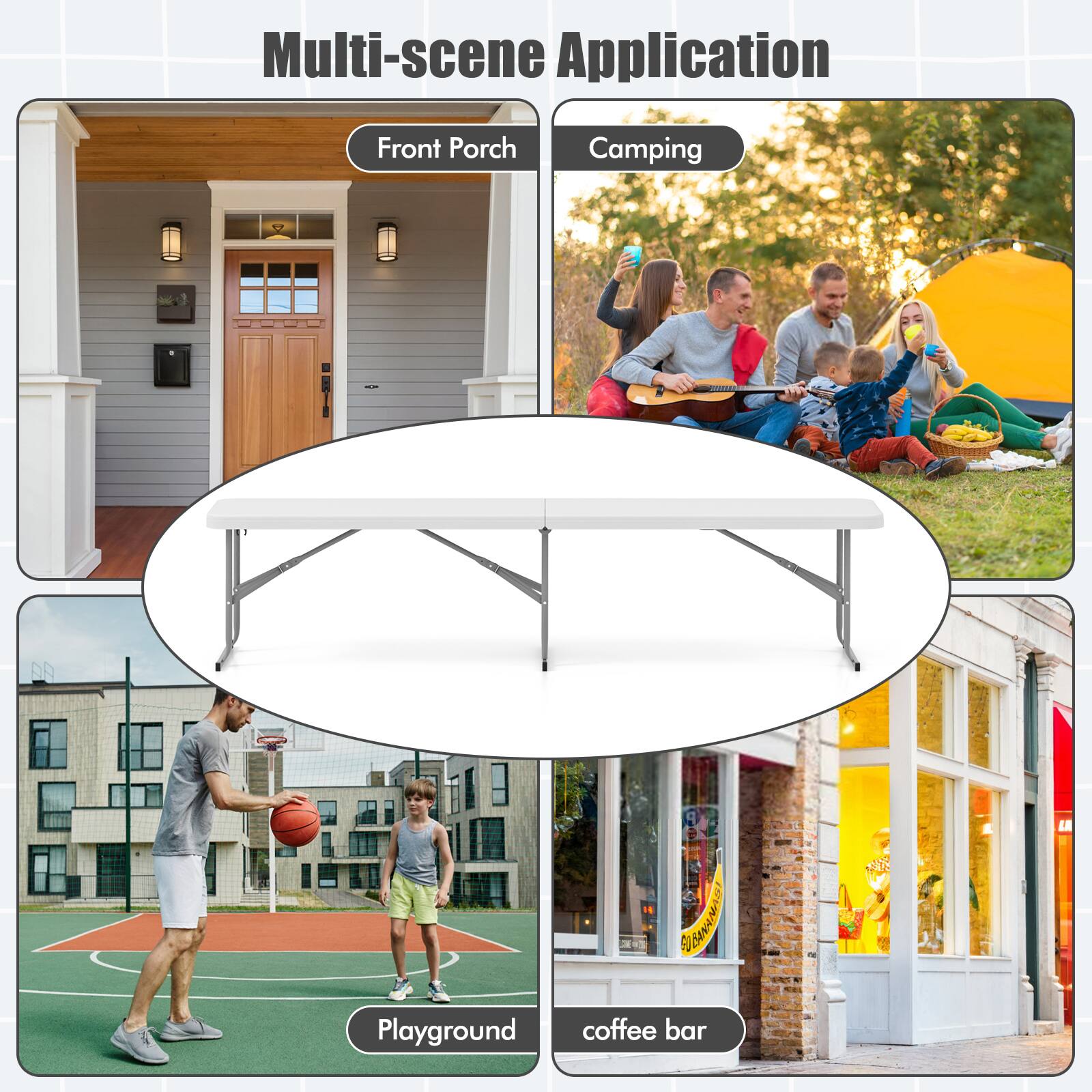 Multi-scene Application

Front Porch  
Camping  
Playground  
coffee bar
