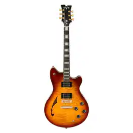 EVH - SA-126 Special QM Electric Guitar - Tobacco Burst Ebony