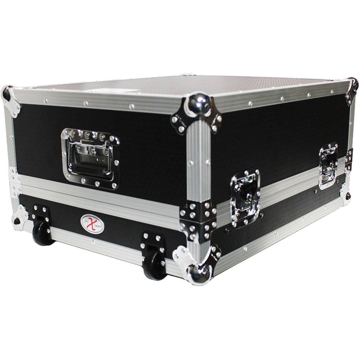 Front. ProX - ProX XS-19MIX14ULTHW ATA-300 Style Rackmount Case with Sliding Laptop Shelf for 14U 19" Top Mount 16-Channel Mixer,.