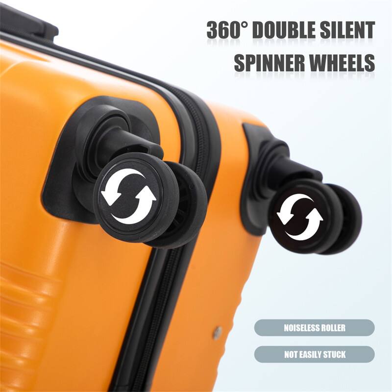 360° DOUBLE SILENT SPINNER WHEELS

NOISELESS ROLLER
NOT EASILY STUCK