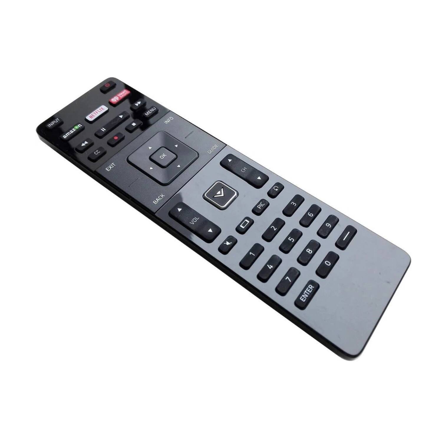 - MENU
- INFO
- amazen
- CC
- EXIT
- BACK
- VOL
- GUIDE
- PIC
- 1 2 3
- 4 5 6
- 7 8 9
- 0
- ENTER