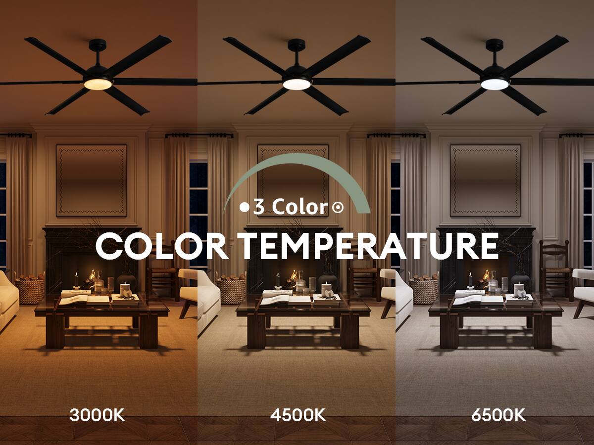 3 Color  
COLOR TEMPERATURE  
3000K  
4500K  
6500K
