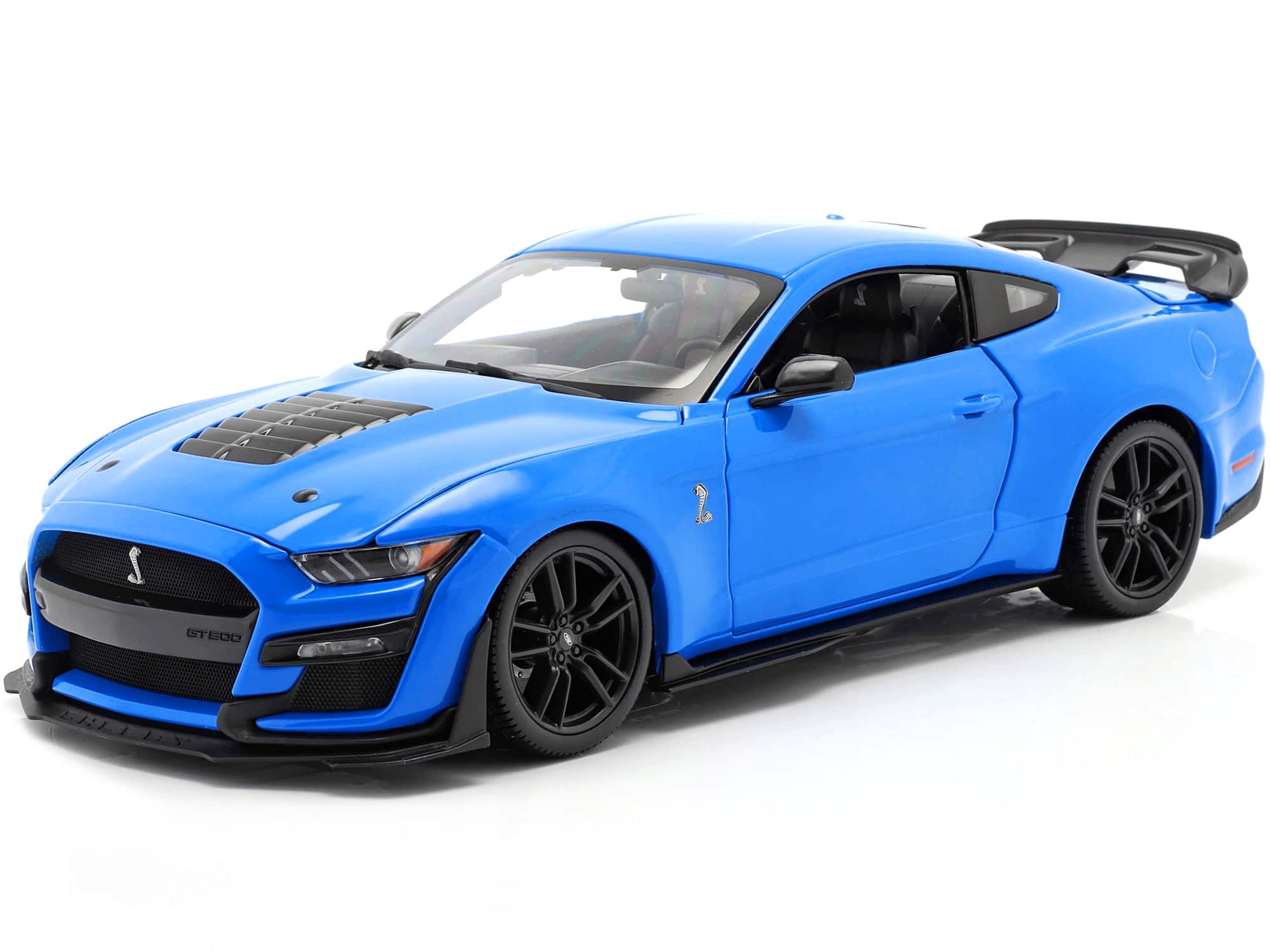 "2020 Ford Mustang Shelby GT500 Light Blue ""Special Edition"" 1/18 Diecast Model Car by Maisto" price history on PriceWatchPro