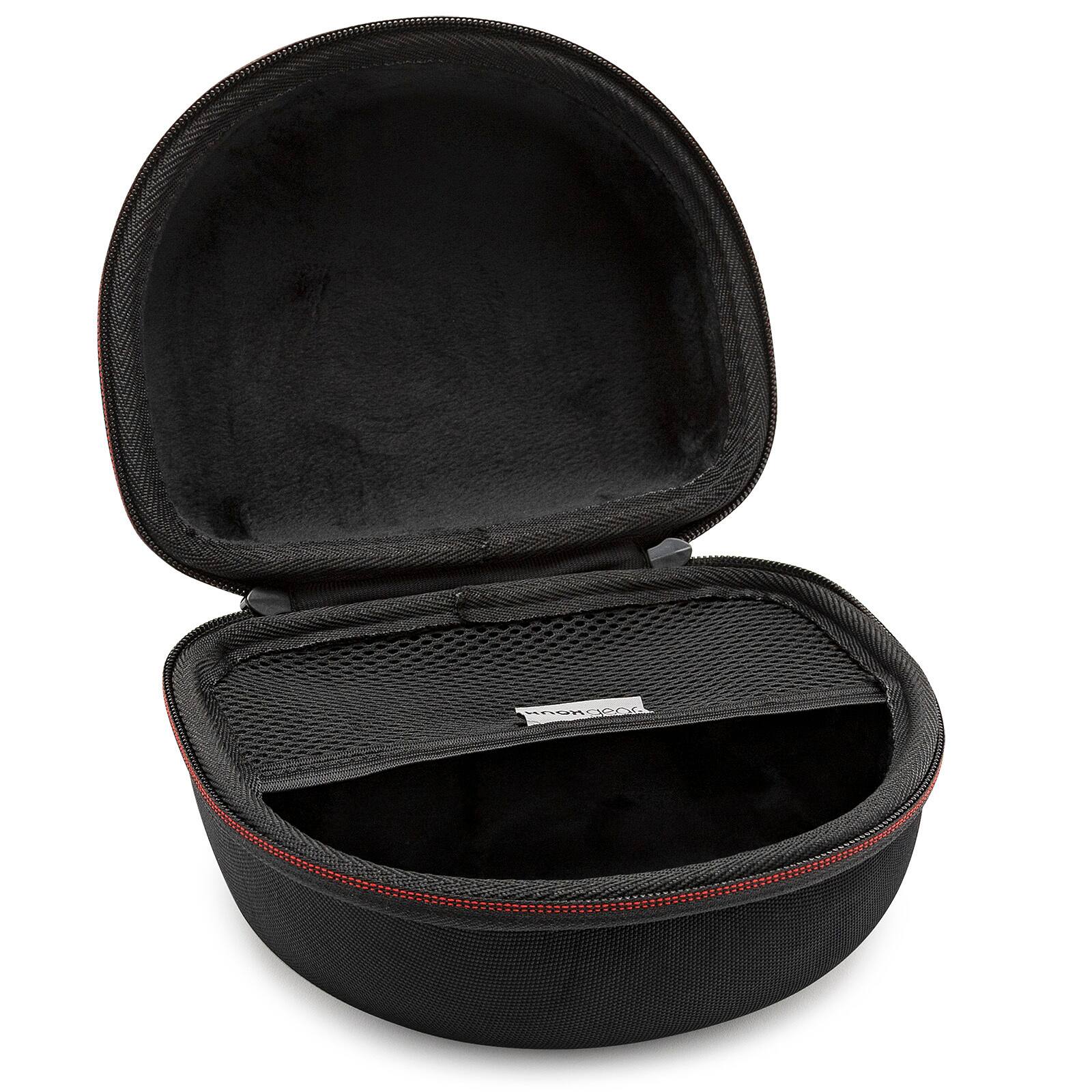 Back. Sony - Sony MDR-ZX310AP ZX Series Stereo Headset (Black) with Headphone Case bundle - Black.