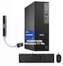 Dell - Pro Slim QCS1250 Mini Desktop (Intel i5-14500,16GB DDR5,512GB PCIe SSD,Intel UHD 770,KB & Mouse,Win 11 Pro) w/USB Hub - Black