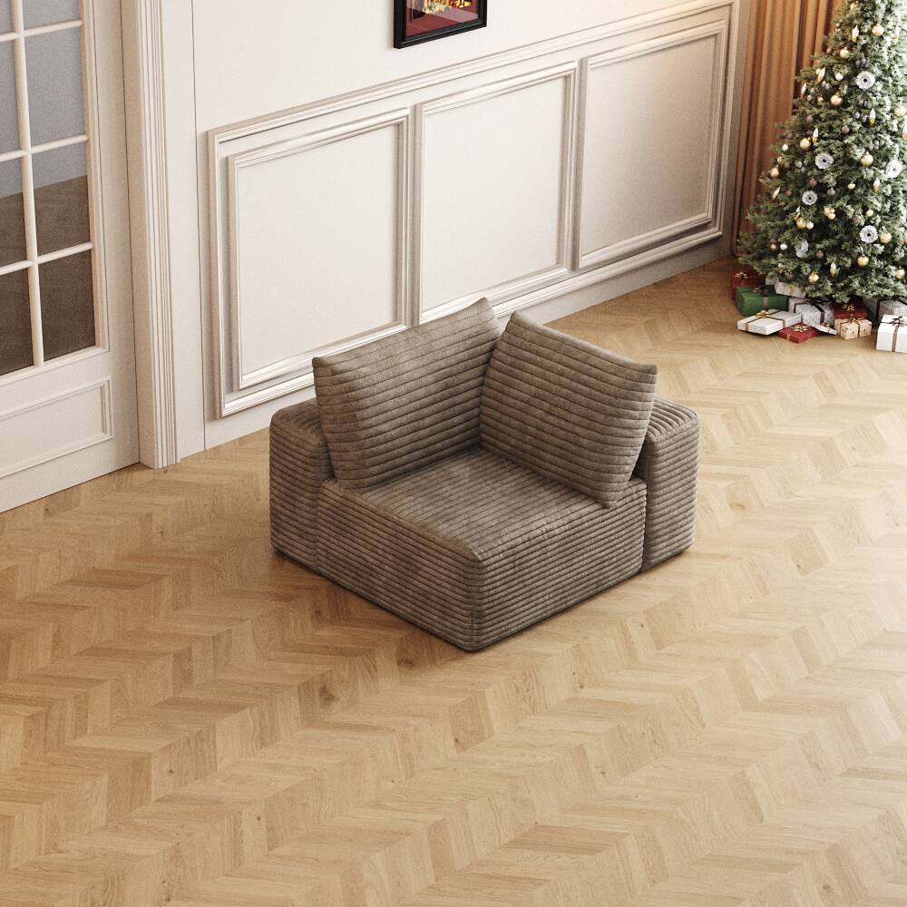 Back. Roomtec - Y119 coner left camel - Camel.