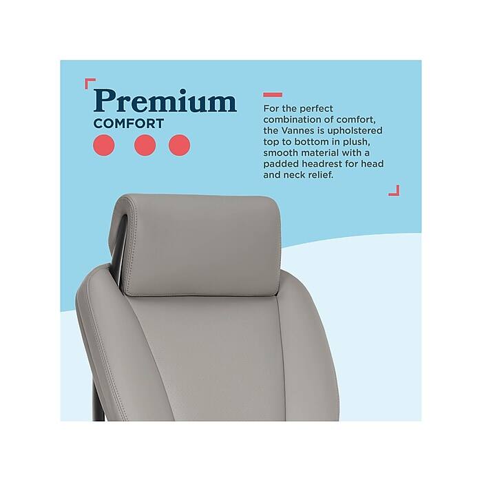 Premium Comfort

For the perfect combination of comfort, the Vannes is upholstered top to bottom in plush, smooth material with a padded headrest for head and neck relief.