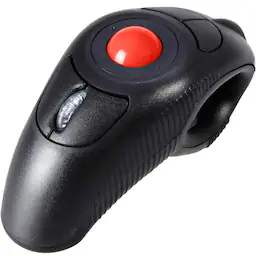 Black Wireless Red TrackBall