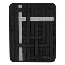 Kitcheniva - Multicase Elastic Organizer Sleeve For Laptop Cables And Accessories - Black