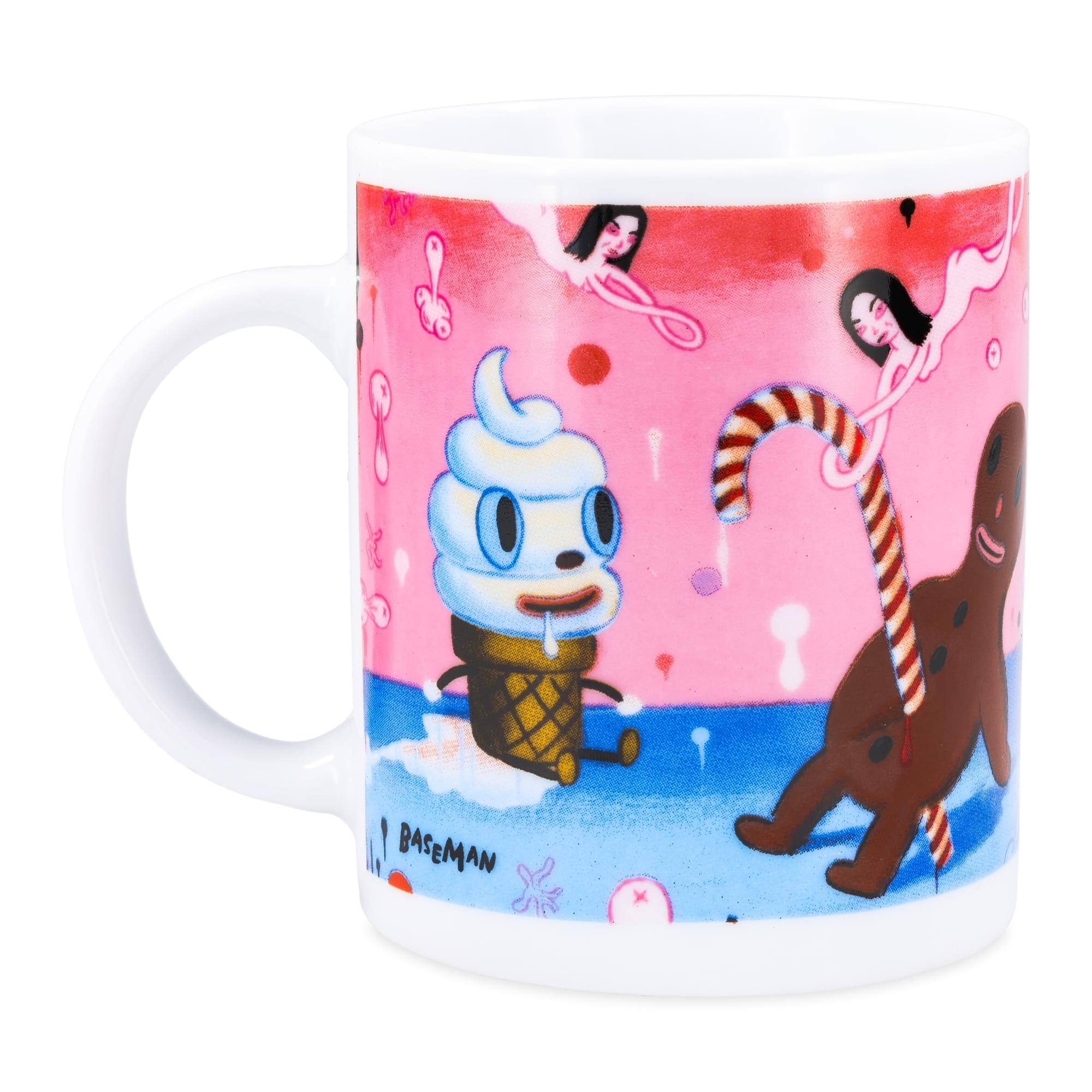 Alt View 2. Dark Horse Comics - Gary Baseman "The Door Is Always Open" 11oz. Coffee Mug - Multi-Color.