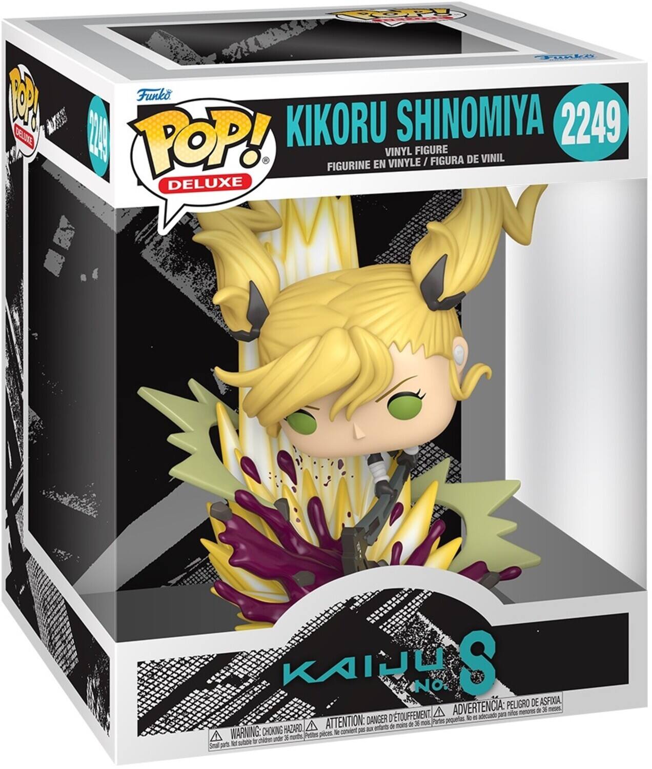 Funko POP! Deluxe  
Kikoru Shinomiya  
2249  
Vinyl Figure / Figurine en Vinyle / Figura de Vinil  

Warning: Choking Hazard - Small parts. Not for children under 3 years.  
Attention: Danger d'étouffement - Petites pièces. Ne convient pas aux enfants de moins de 3 ans.  
Advertencia: Peligro de asfixia - Piezas pequeñas. No es adecuado para niños menores de 3 años.