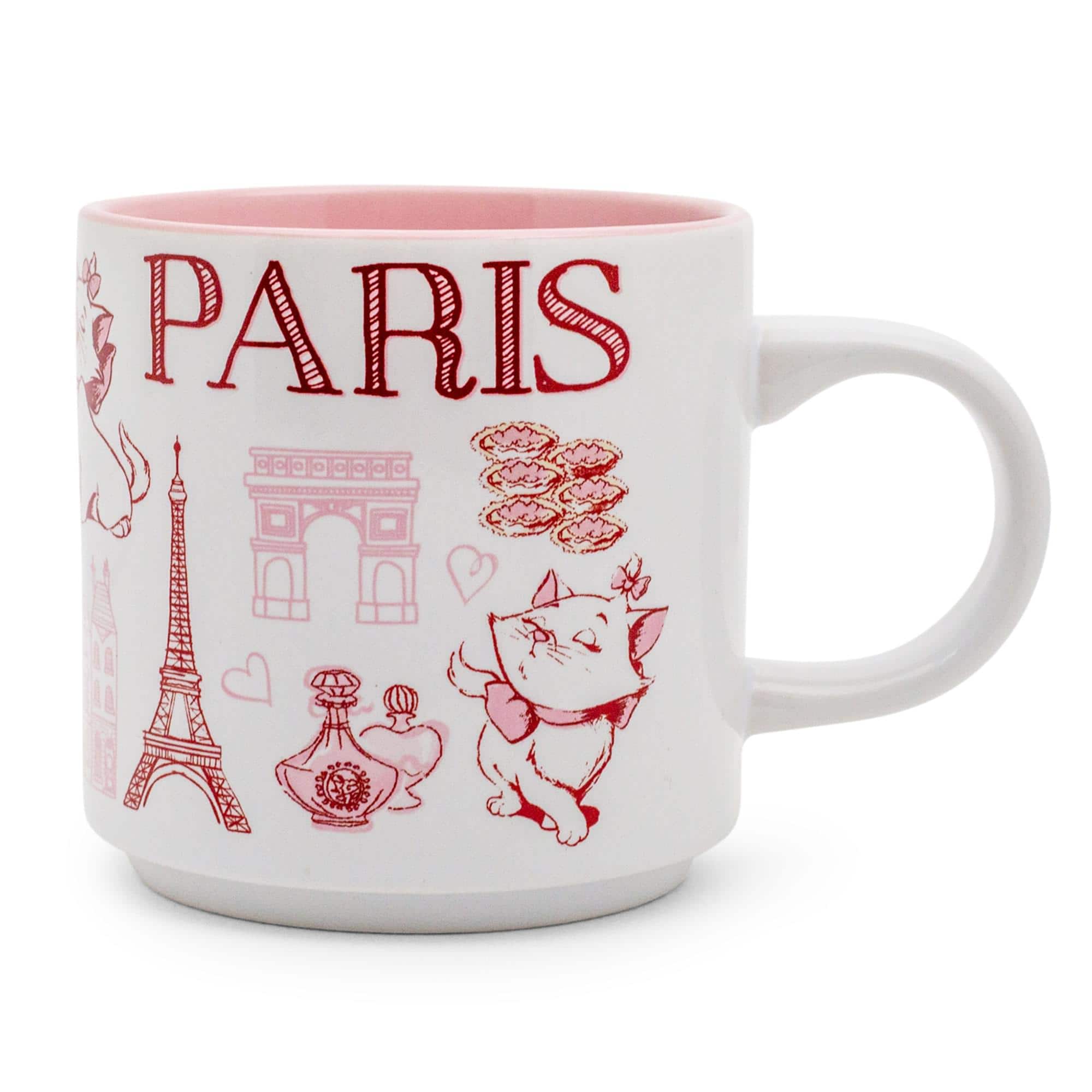 Silver Buffalo - Disney The Aristocats Marie Icons Ceramic Mug | Holds 13 Ounces - Pink price history on PriceWatchPro
