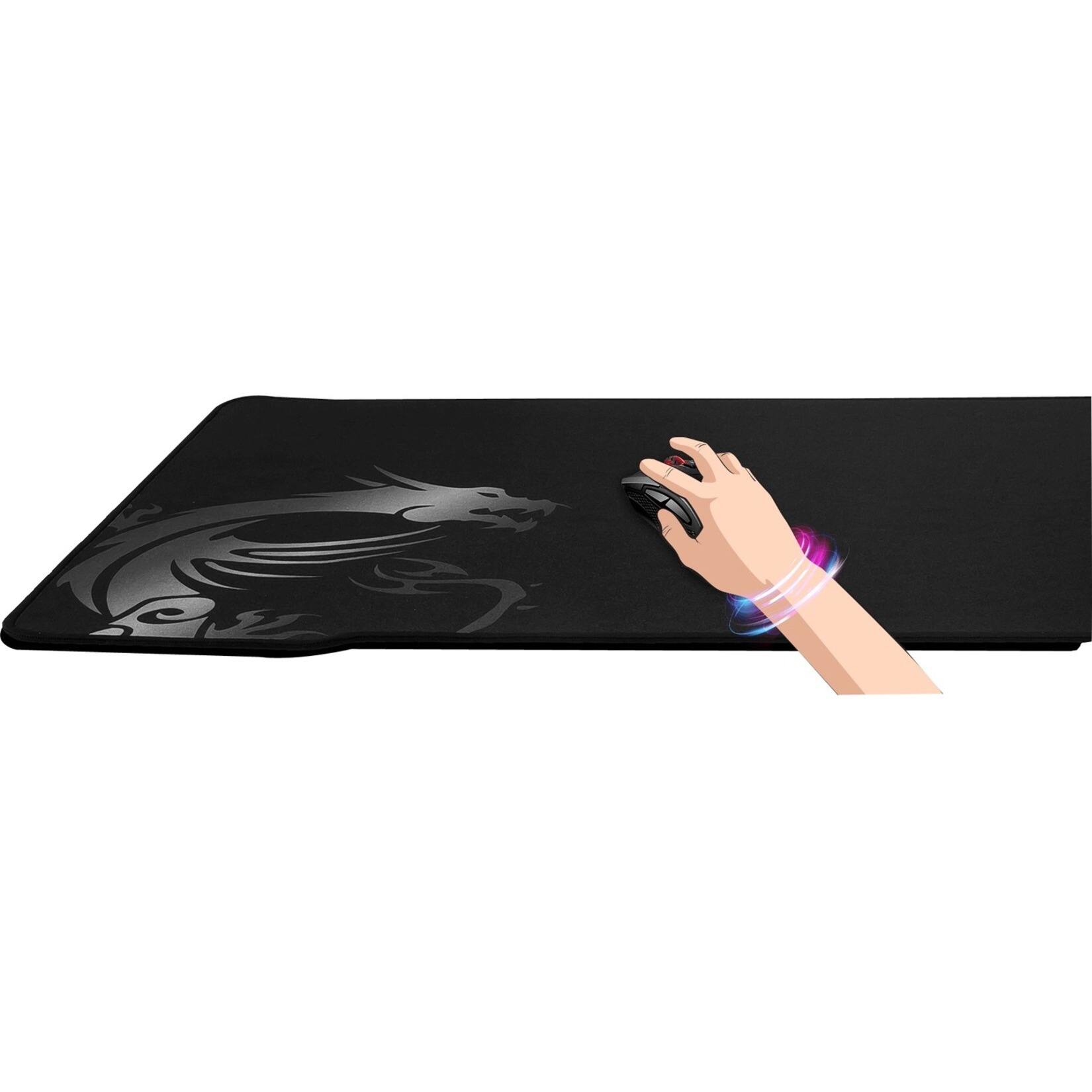 Alt View 23. MSI - AGILITY Gaming Mouse Pad - Black.