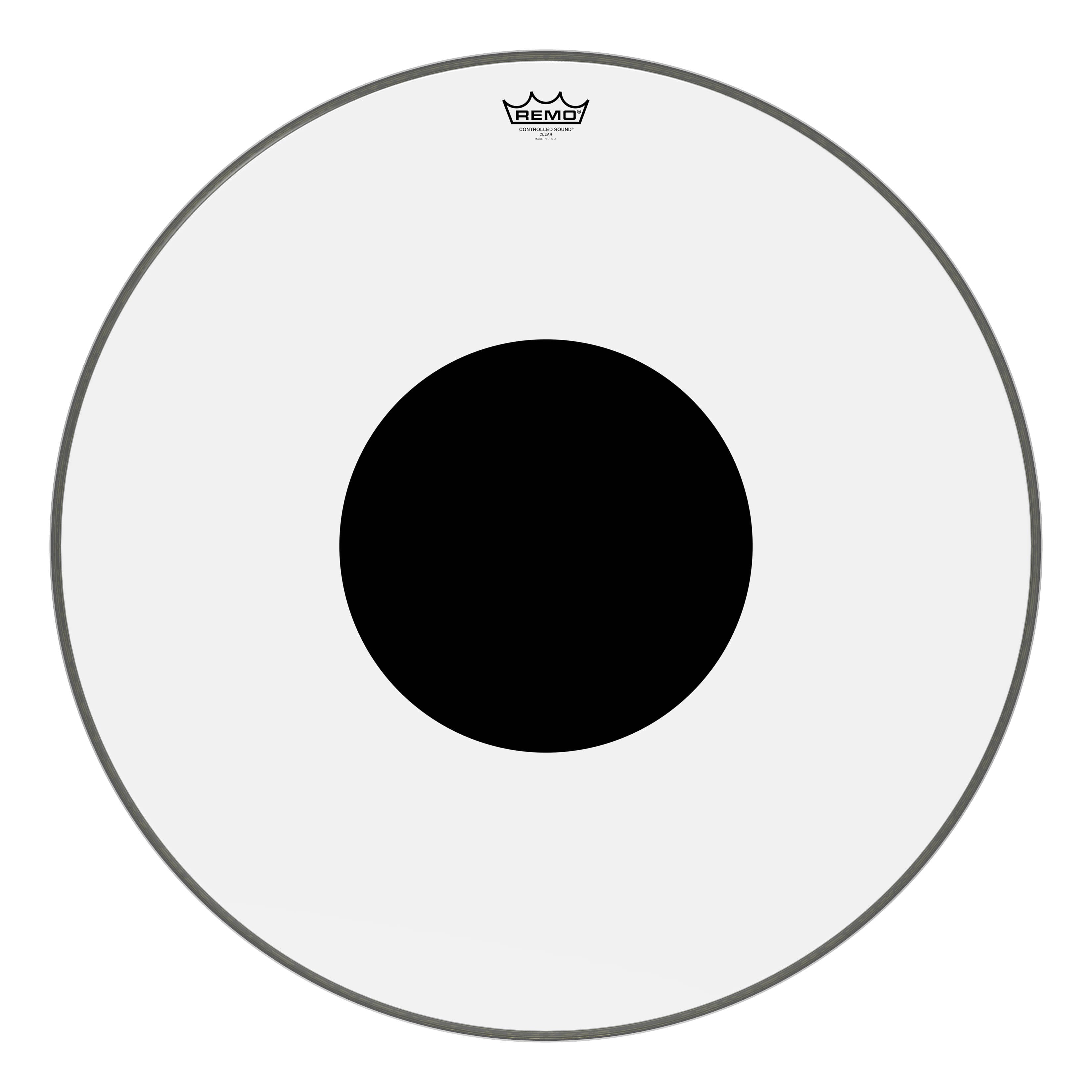 Remo - Controlled Sound Series Clear Black Dot Drumhead price history on PriceWatchPro