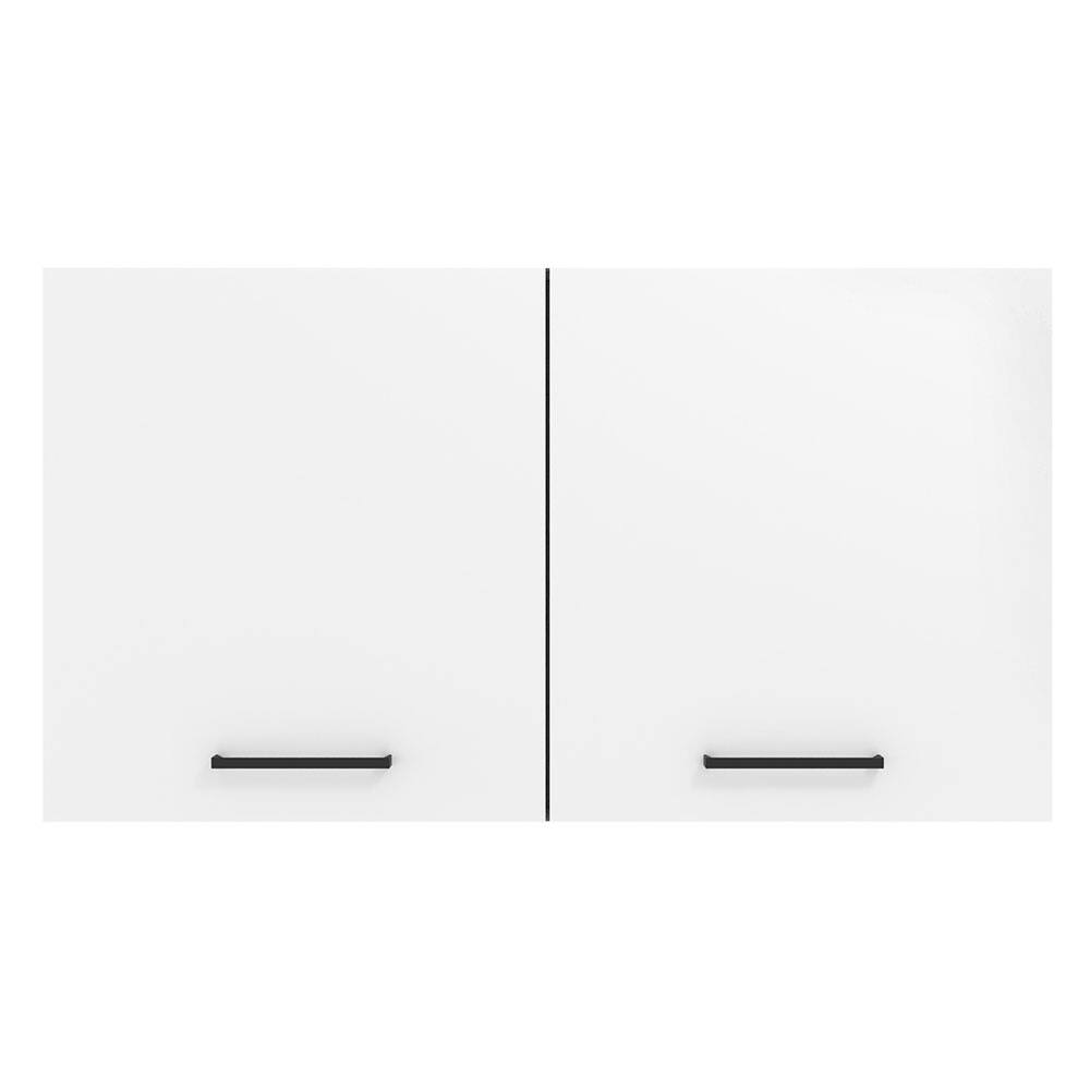 Alt View 2. Madesa - Madesa Garage and Utility Room Wall Storage Cabinet with 2 Doors 47"L - White - White.