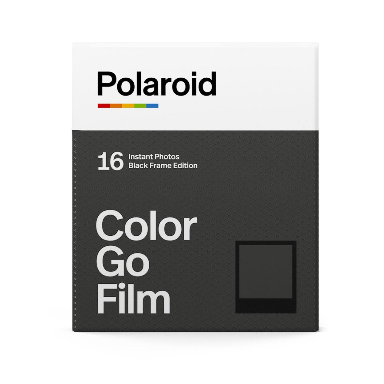 Polaroid Instant Photos 16 Black Frame Edition Color Go Film