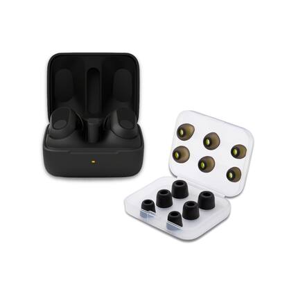 Front. Sony - Sony WFG700N/W INZONE Buds Truly Wireless Bundle - Black.