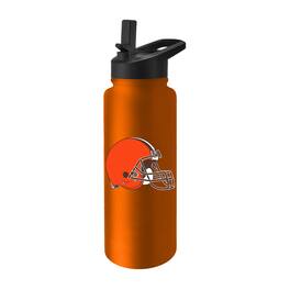 Logo Brands - Cleveland Browns 34oz. Quencher Bottle - Multicolor
