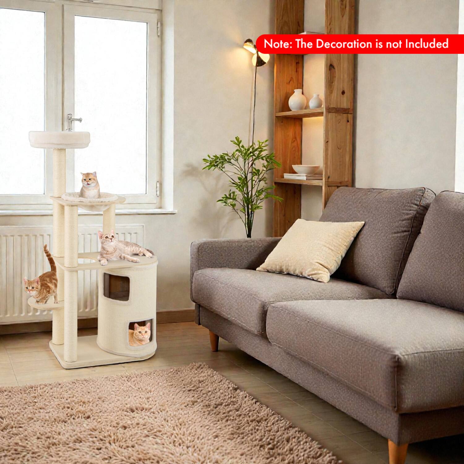 Note: The Decoration is not Included