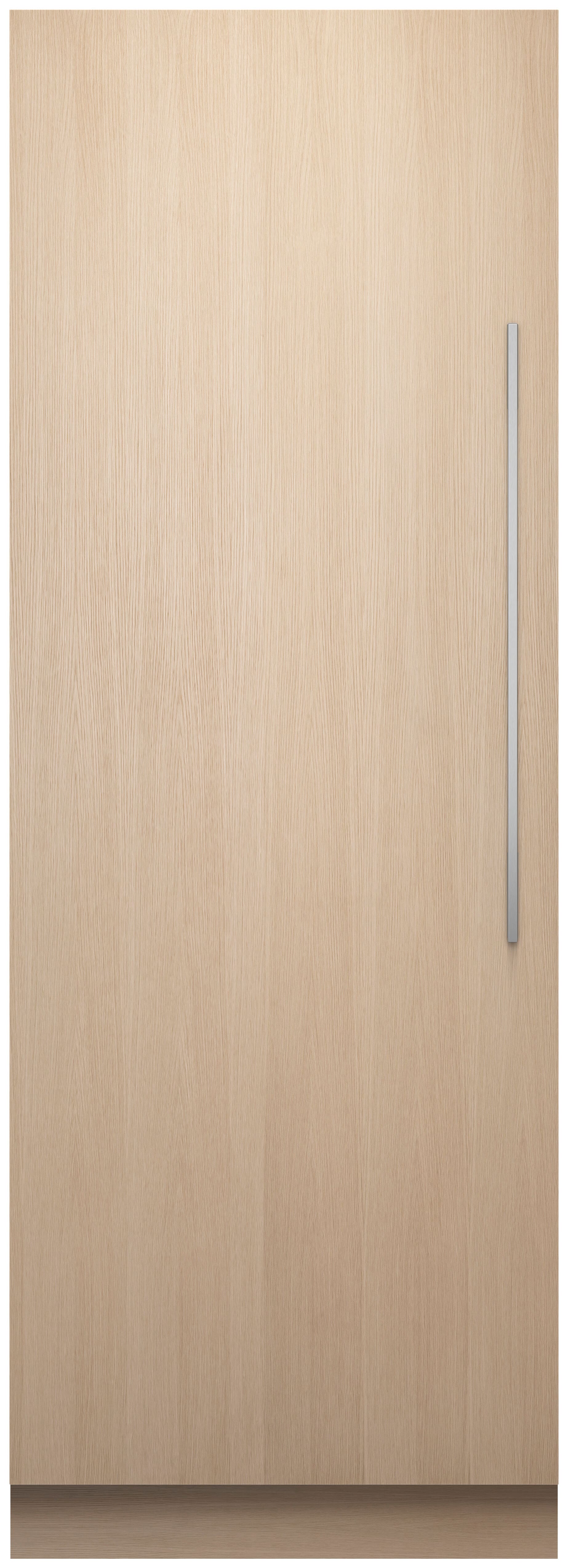 Fisher & Paykel - 15.6 cu ft 30 in Panel Ready Column Freezer Ice Only LH - Custom Panel Ready - Front_Zoom