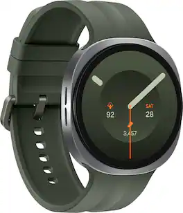 Samsung - Galaxy Watch9 Aluminum Smartwatch 44mm LTE - Silver - (2026)