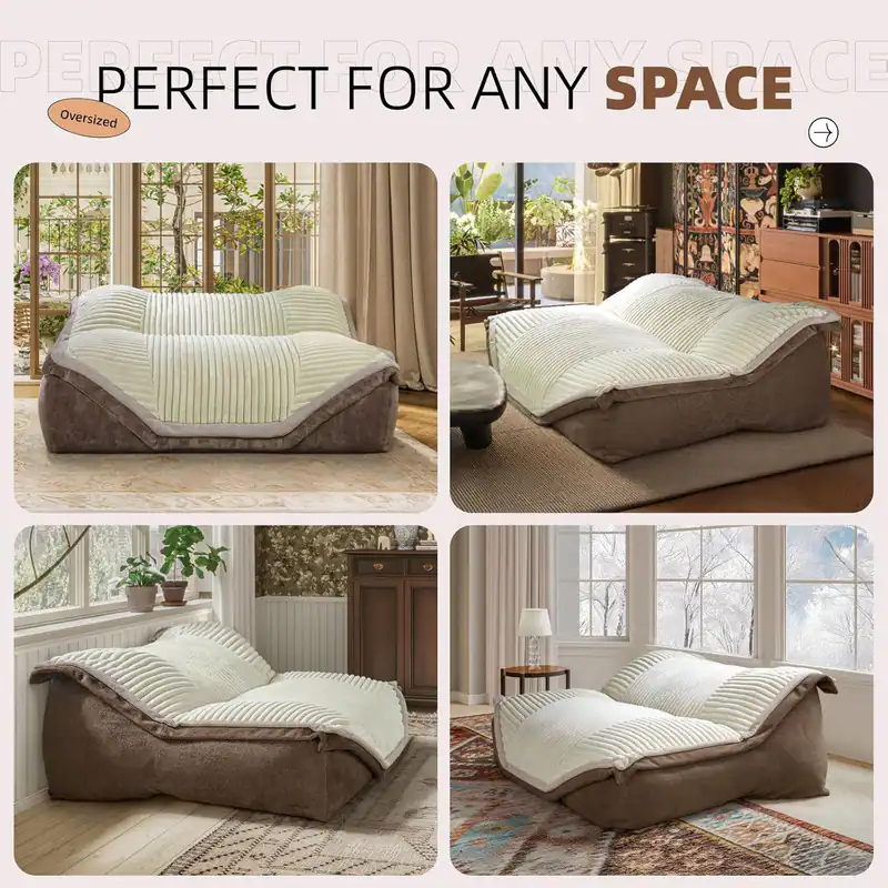 PERFECT FOR ANY SPACE  
Oversized
