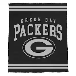 Pegasus - Green Bay Packers 50" x 60" Midnight Logo Cozy Knit Blanket - Multicolor