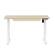 Angle. HUANUO - Adjustable Standing Desk with Storage Drawer - 48″ x 24″ - Natural.