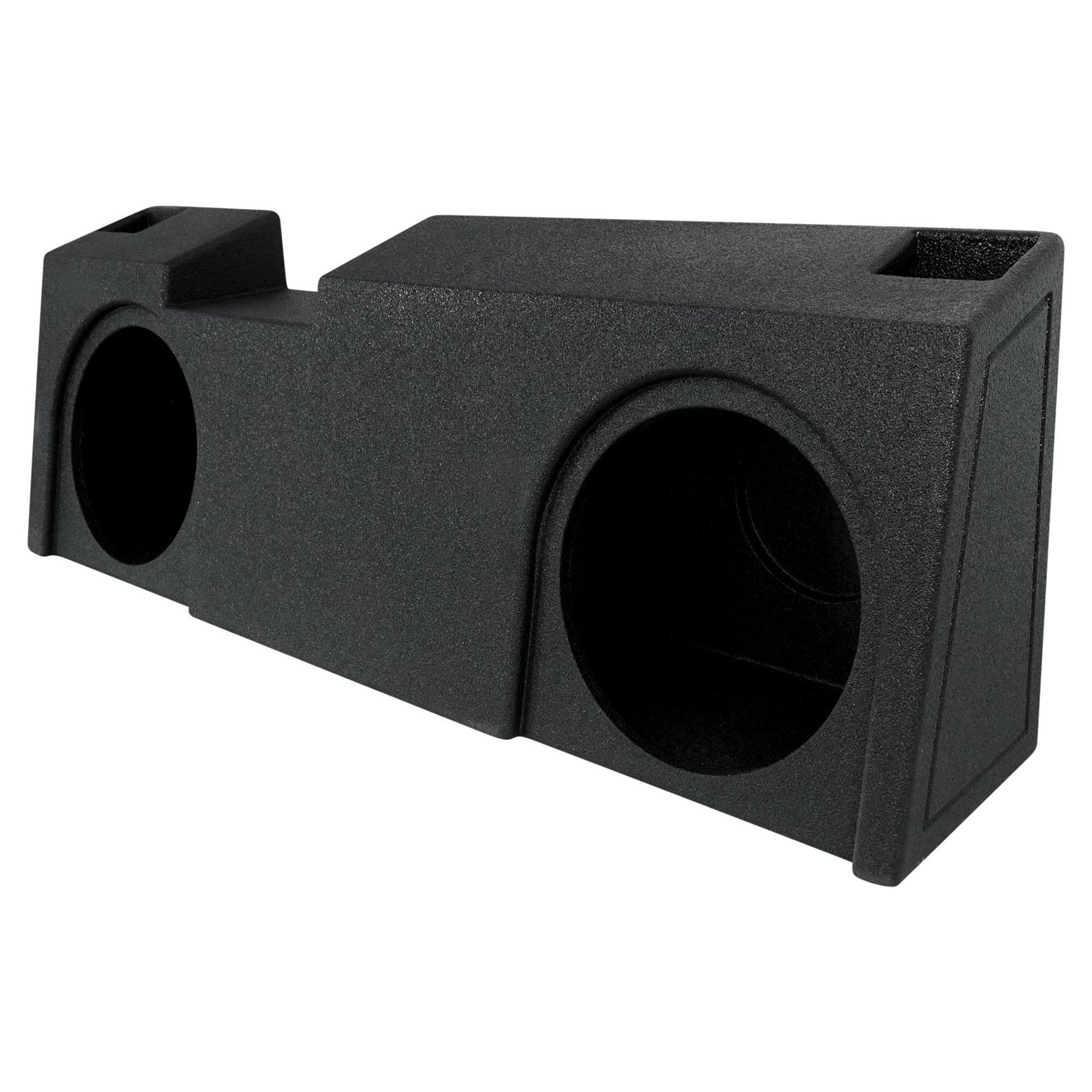 Alt View 10. QPower - QPower Dual 10" Sub Box - Chevy Silverado & GMC Sierra Crew & Double Cab 19-25 - Black - Charcoal.