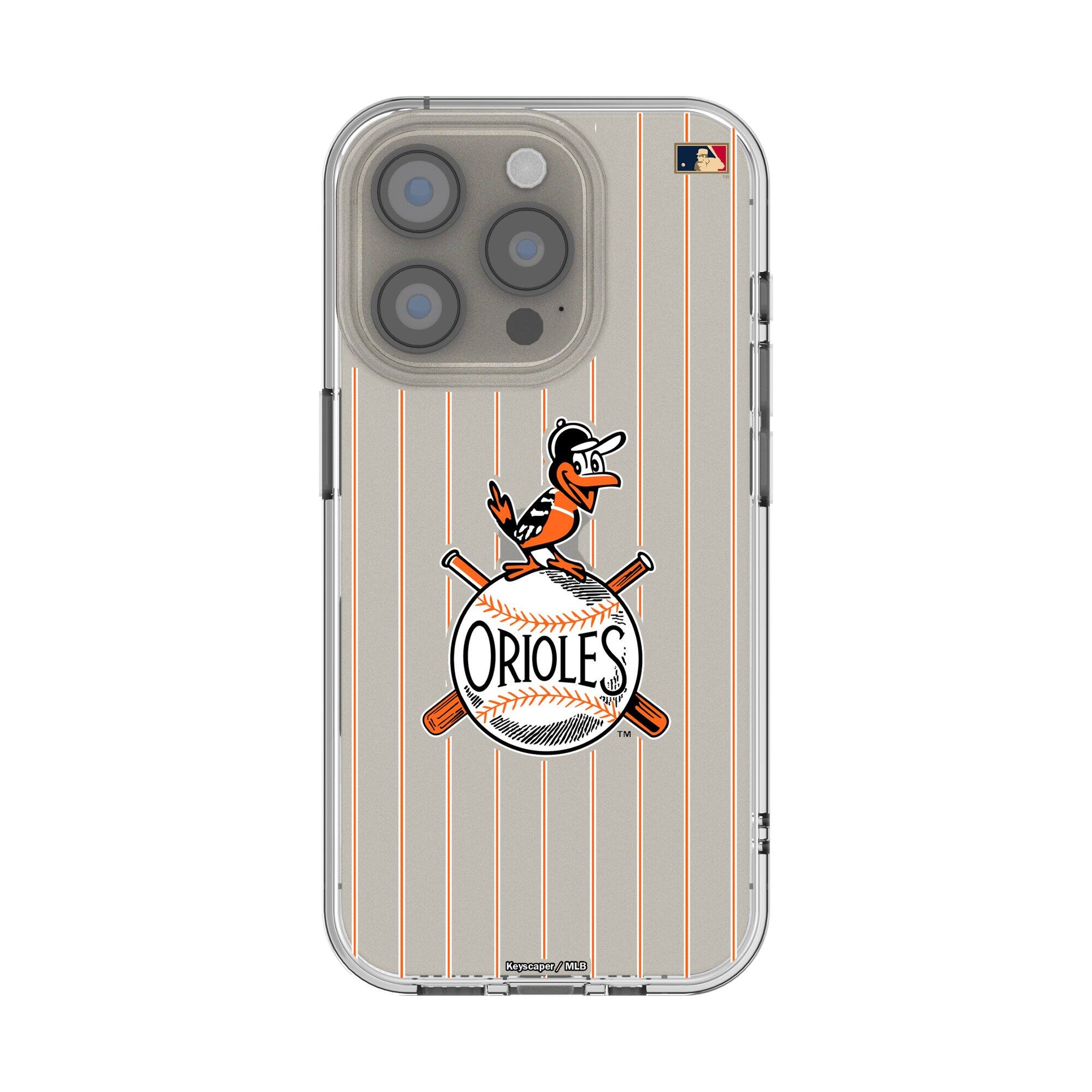 Keyscaper - MLB - Baltimore Orioles Cooperstown iPhone Clear Case - 14 - Multicolor