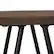 Alt View 13. Simpli Home - Simeon Industrial Metal 26 inch Metal Counter Height Stool with Wood Seat (Set of 2) in Cocoa Brown / Black - Cocoa Brown / Black.