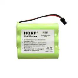 HQRP - Cordless Phone Battery Pack 3.6 V 1200 mAh NiMH Replacement for Uniden BT-1006 BT1006