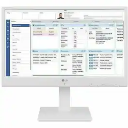 LG - 24CR671NK-6P All-in-One Thin Client - Intel Pentium N6005 Quad-core (4 Core) 2 GHz - 8 GB RAM DDR4 SDRAM - 16 - White