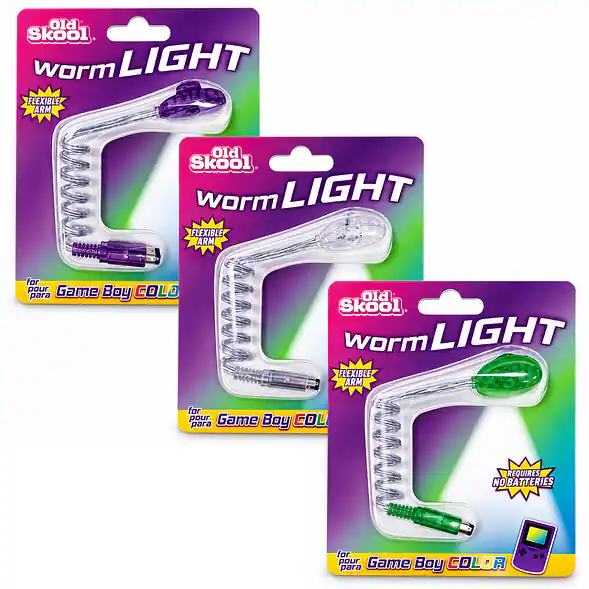 Random Boy Product Old Skool Worm Light For Game Boy Color (1 x Random Color) - Best Buy