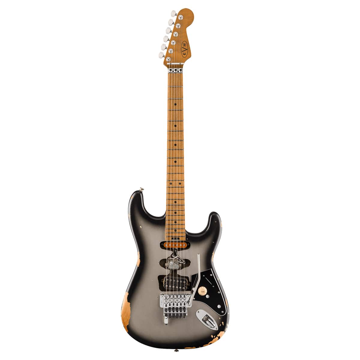 EVH - Limited-Edition Frankenstein Series Relic Electric Guitar, Silverburst price history on PriceWatchPro