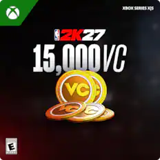 XBOX SERIES X|S
NBA 2K27 15,000 VC
EVERYONE E ESRB