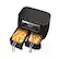 Angle. Ninja - Foodi 6-qt. 5-in-1 2-Basket Air Fryer with DualZone Technology - Black.