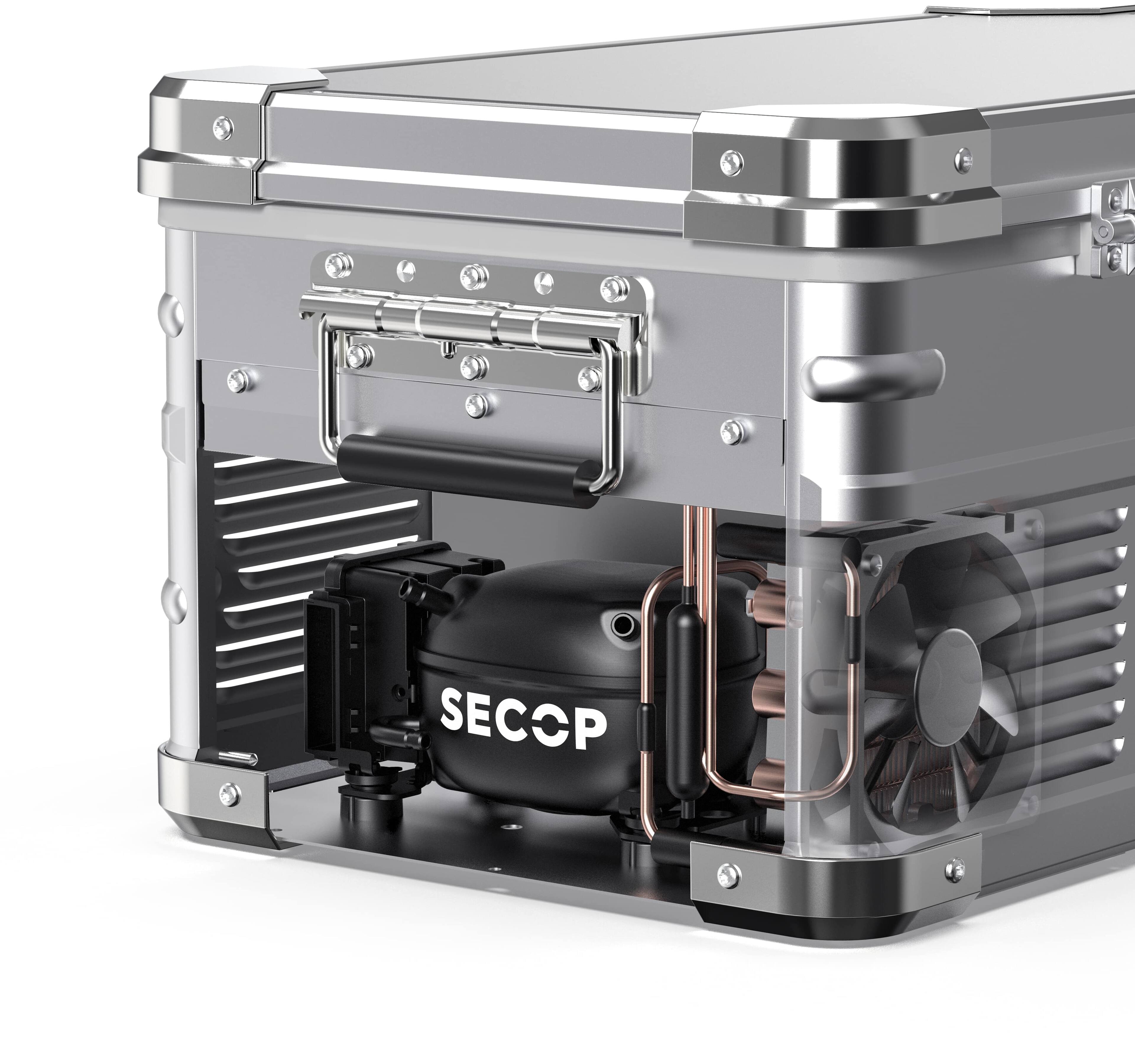 Alt View 6. ICECO - APL20 Aluminum Single Zone 21QT Portable Cooler Silver - Silver.