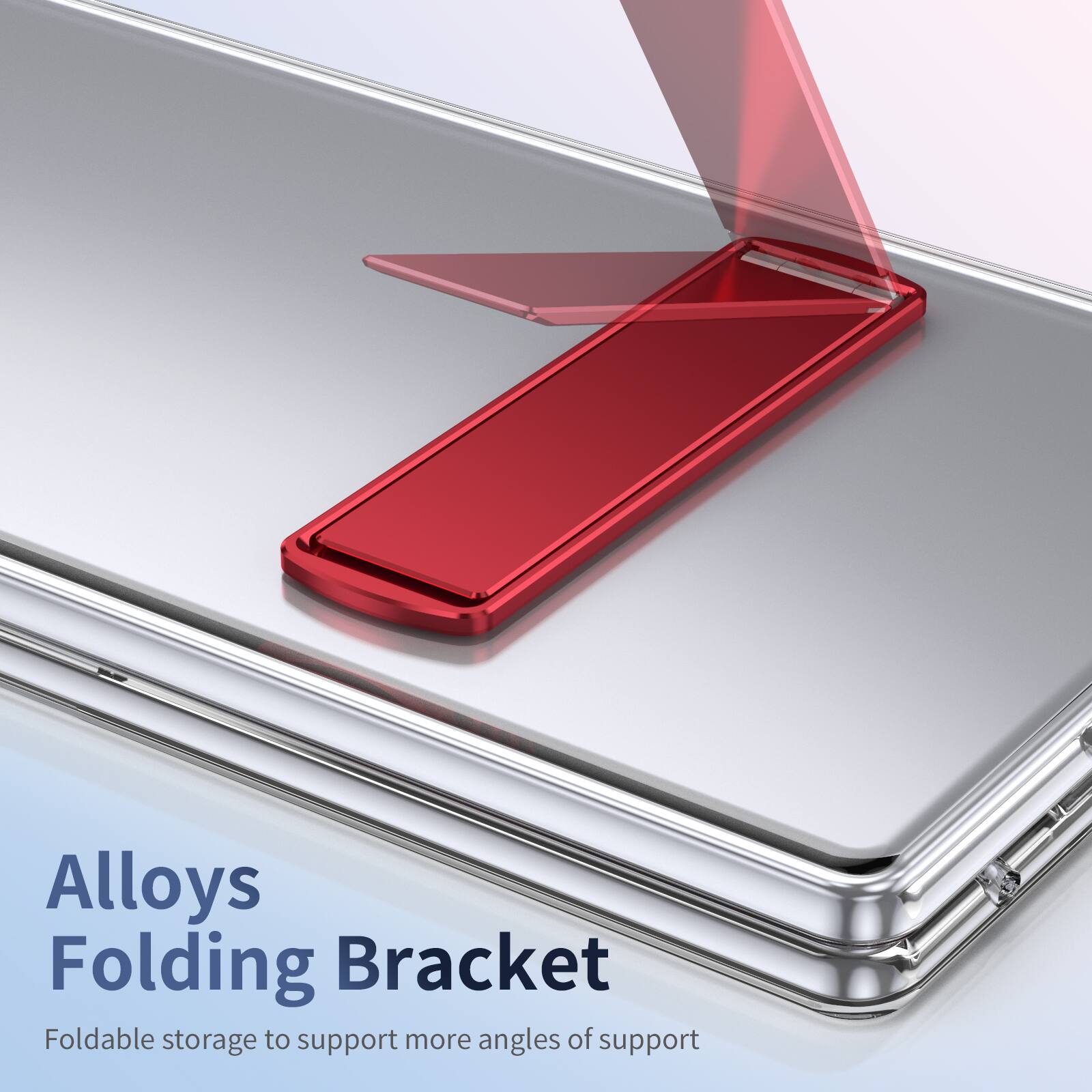 Alloys Folding Bracket  
Foldable storage to support more angles of support