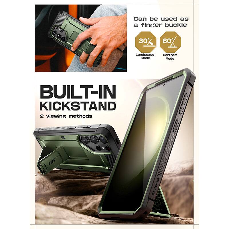Can be used as a finger buckle

30° Landscape Mode

60° Portrait Mode

BUILT-IN KICKSTAND

2 viewing methods